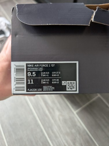 Nike air force size 5uk - air, 8.5uk