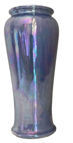 Ruskin pottery lilac purple - ruskin,