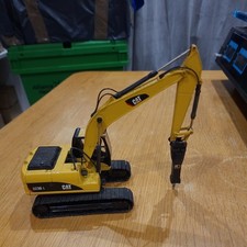 Norscot Caterpillar Cat 323D L Hydraulic Excavator With H120E Hammer 1:50 #55282