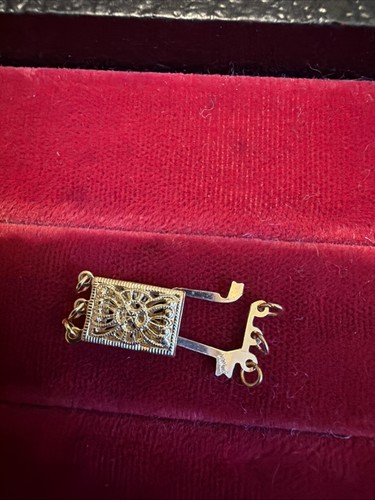 14k solid yellow gold filigree - 14k,