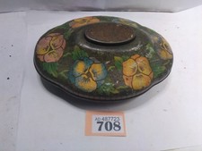 Rowntree Toffee Tin Pansy