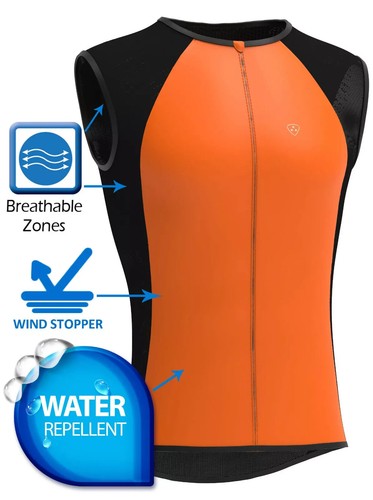 Men cycling gilet - cycling, sleeveless