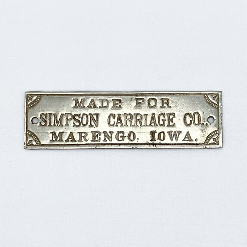 Antique simpson carriage - simpson,