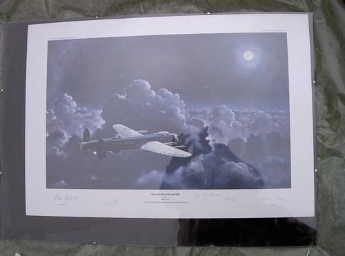 Moonlit lancaster dambuster - lancaster,