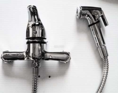 Hand held muslim shower bidet - held,