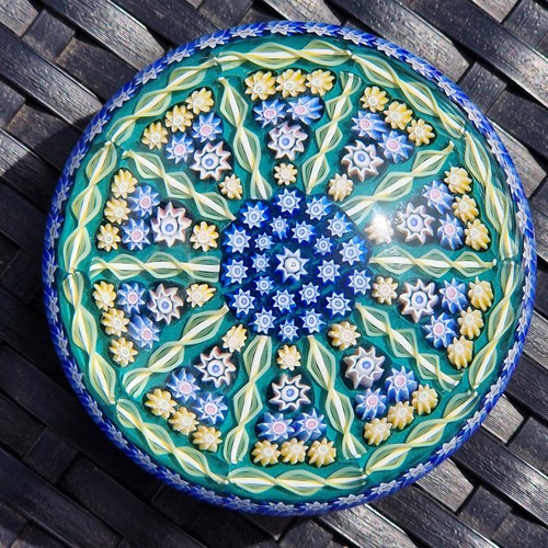 Perthshire glass paperweight - glass,