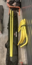 Football Training Equipment (12 spiked poles, 6 hurdles, 6 passing arches)
