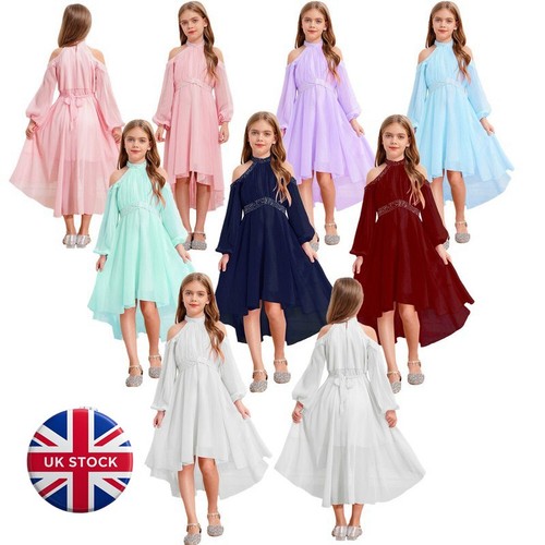 Flower girls high low - girls,