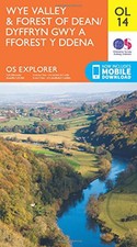 OS Explorer OL14 Wye Valley and Forest of Dean (OS Explore... by Ordnance Survey