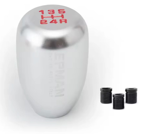 Epman silver speed gear knob - silver,