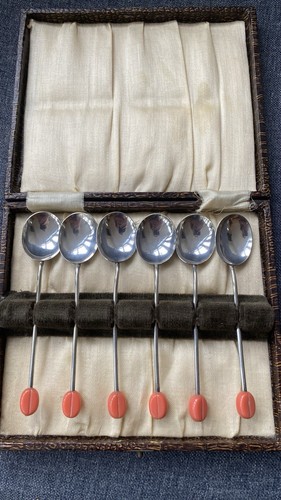 Epns vintage coffee spoons - vintage, in