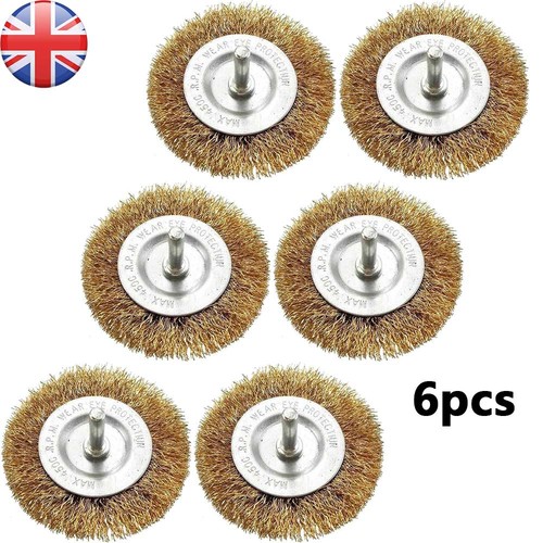 6pcs 100mm shank flat - 6pcs, 1/4