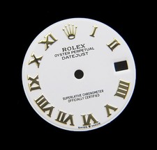 Genuine Rolex Ladies Midsize Datejust 31mm 278243 White Gold Roman Numeral Dial