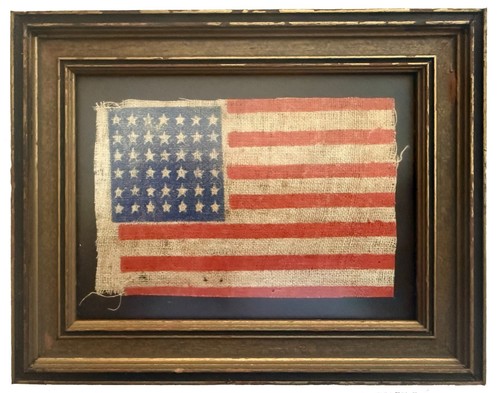 Star american flag 1890 - star,