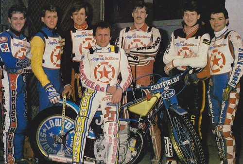 Stoke potters 1987 speedway - potters,