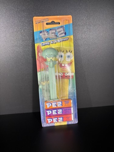 Pez squidward dispenser - squidward,