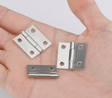 Roosea Antique Mini Hinges Small Hinges for Dolls Houseand and Little Hinges