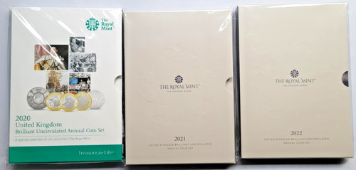 Royal mint 2020 2021 2022 - mint, 2020-2021-2022