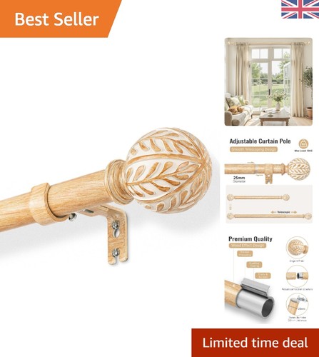 Durable wood effect curtain - effect,