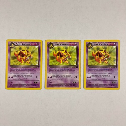 Pokémon tcg dark kadabra - 3x,