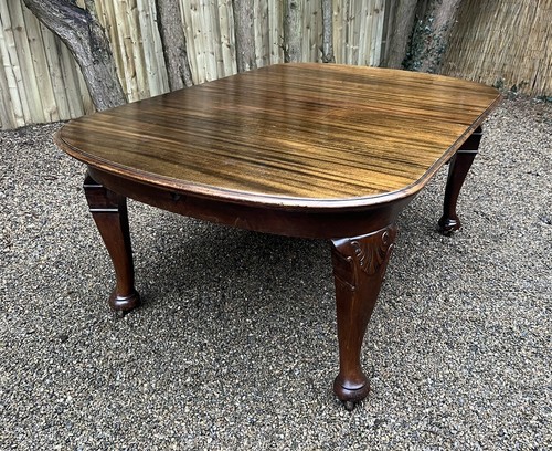Antique edwardian dining table - edwardian,