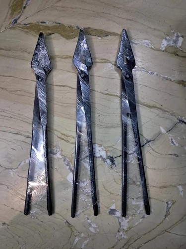 Blacksmith long jaw tongs - tongs, set