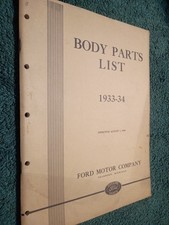 1933 / 1934 FORD CAR & TRUCK