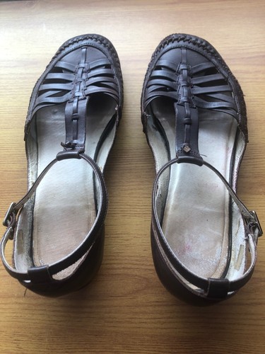 Clarks brown bar leather - bar,