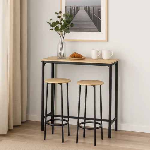 3pc bar table stools - 3pc, set