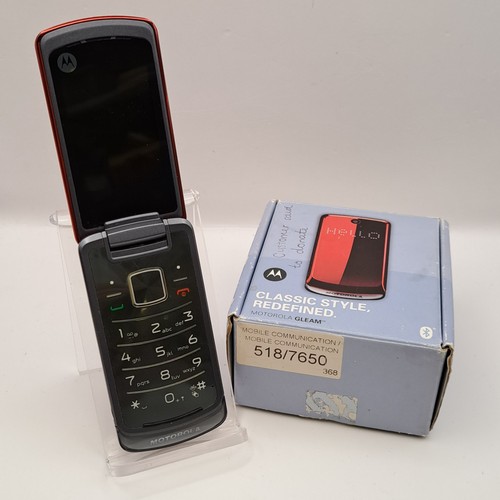 Motorola gleam red - motorola,