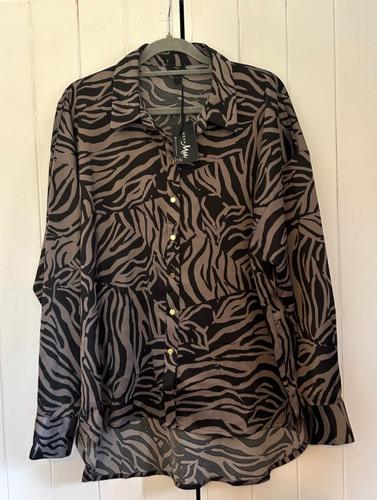 Pour moi rena satin oversized - pour,