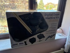 Johnny Brooks Electronic 7 Pad Drum Machine Boxed Opened Once Never Used