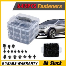 645Pcs Plastic Rivets Fastener