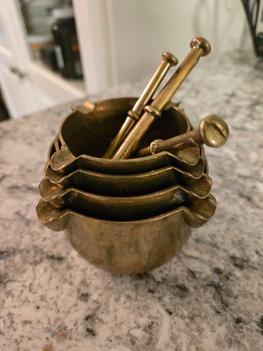 Vintage mortar and pestle - , 4