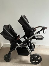 Silver Cross Wave Double Pram