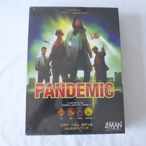 Pandemic board game man - board, z-man