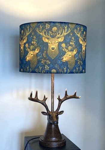 Antler stag table lamp - antler,
