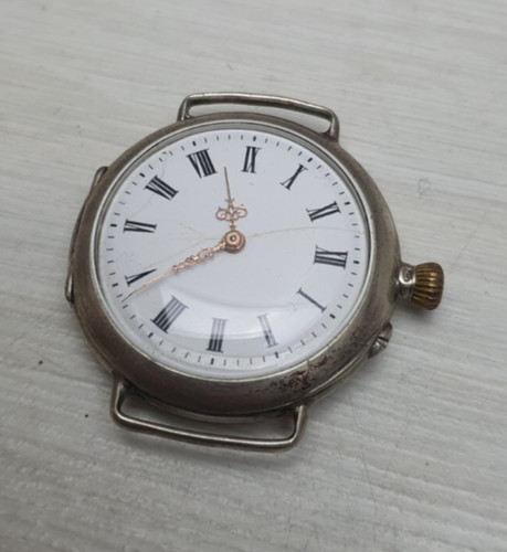 Antique solid silver miniature - silver,