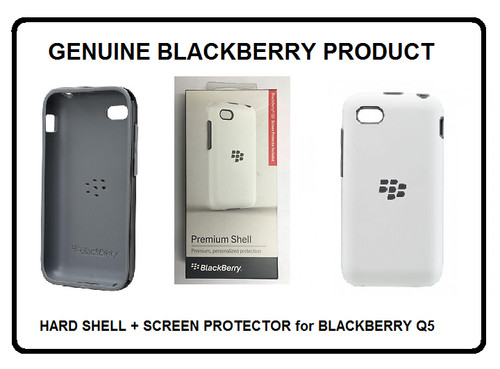 Genuine blackberry white - blackberry, q5