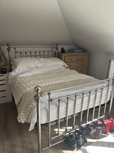Double size brass bed - double,