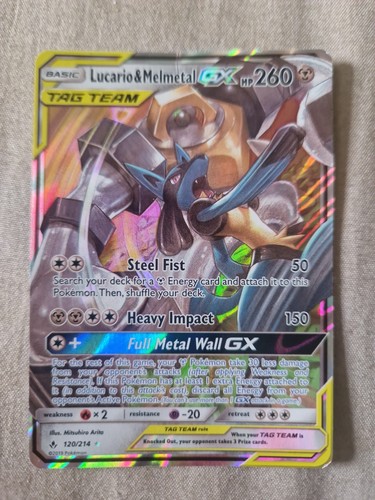 Pokémon tcg lucario melmetal - lucario,