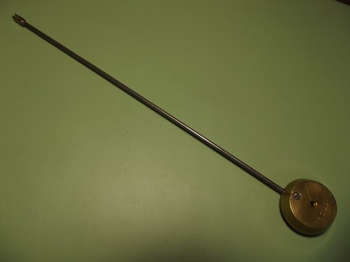 Antique french clock pendulum - clock,