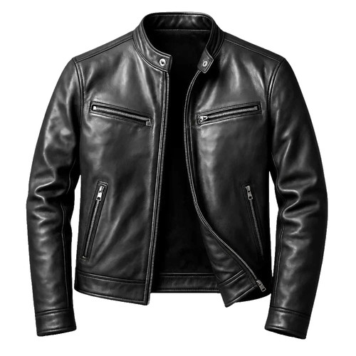 Men black genuine cowhide - men's,