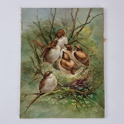 Antique porcelain plaque - antique,