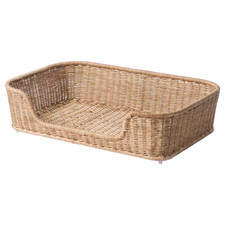 IKEA Strong Rattan Dog Bed Cat