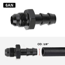 Male 6An An-6 To 3/8" Hose