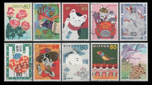 Japan 2850a 2851a e - +, 2851a-e