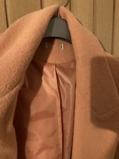 topshop coral oversized boyfriend coat 10