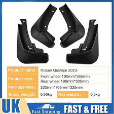 4pcs Front & Rear Molded