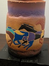 Vintage 7-in Ceramic Vase